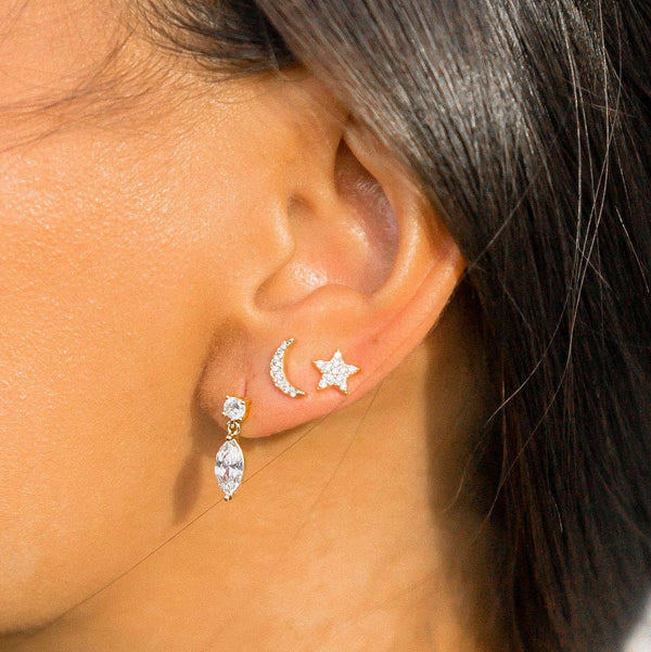 18K Gold-Plated Studs