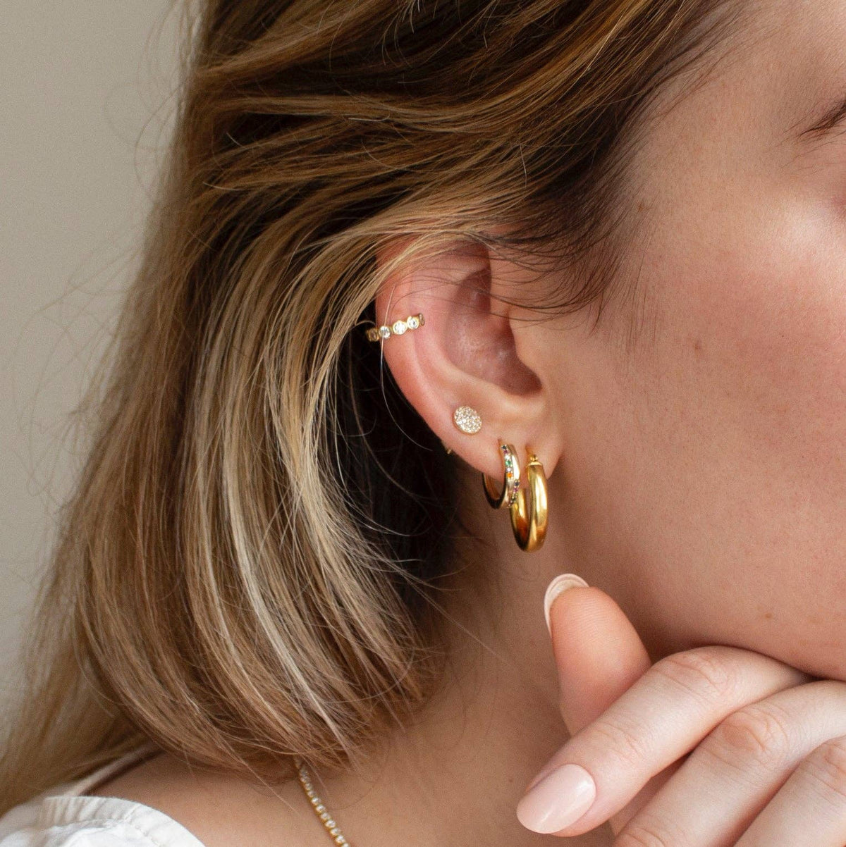 FYB Emmeline Gold Ear Cuff