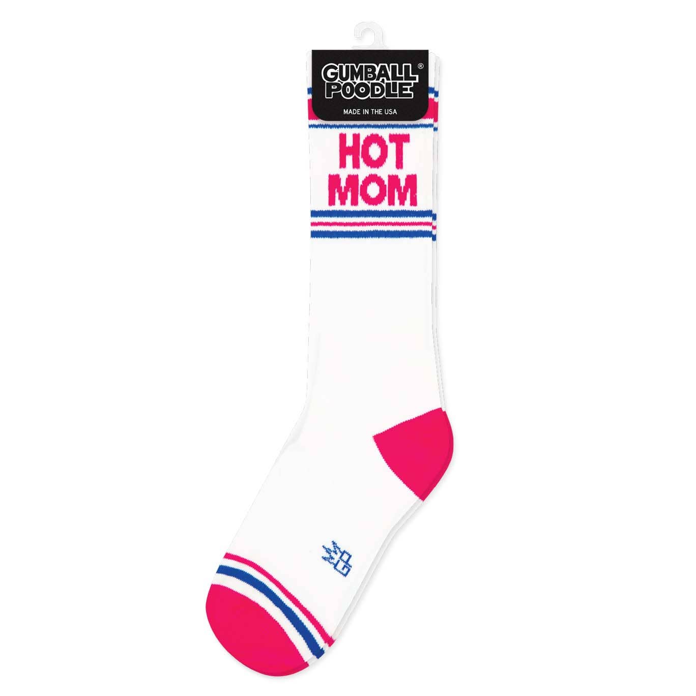 Hot Mom Gym Crew Socks - Rosie Karma