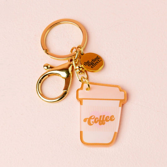 The Darling Effect Acrylic Keychain-Coffee Cup