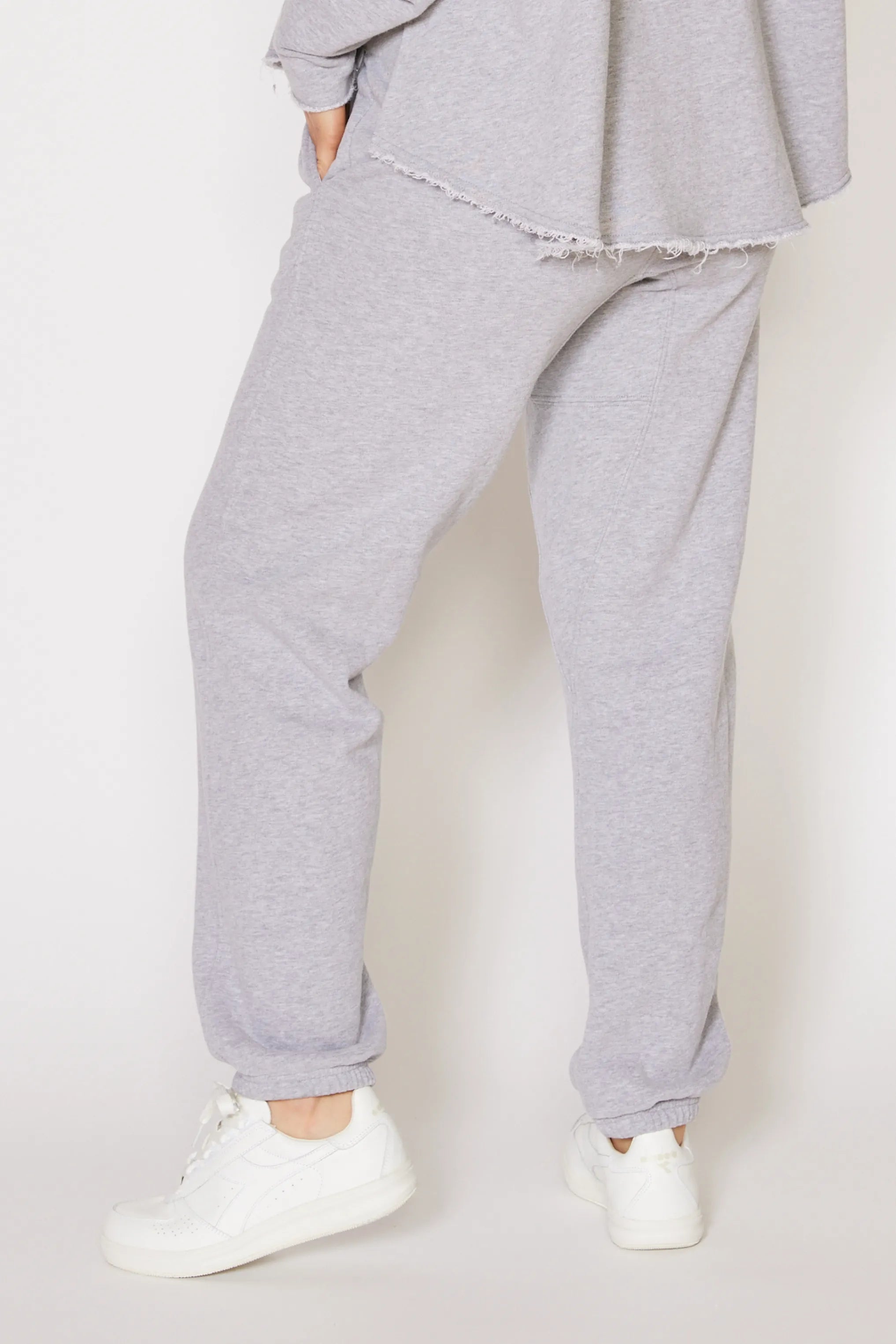 Heather Gray Organic Comfort Fit Pants – Ethically Made in LA