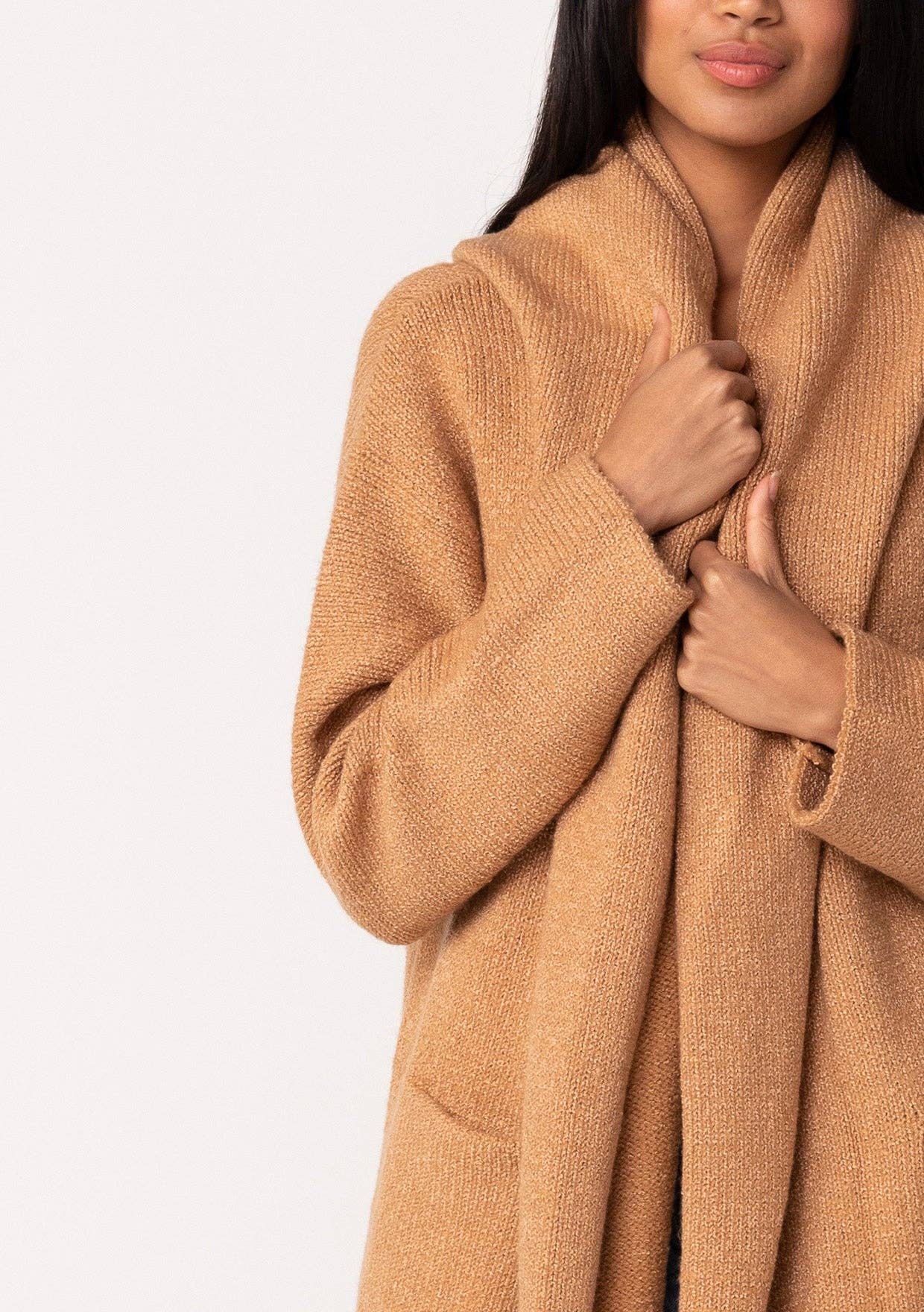Chic Boho Sweater Coat