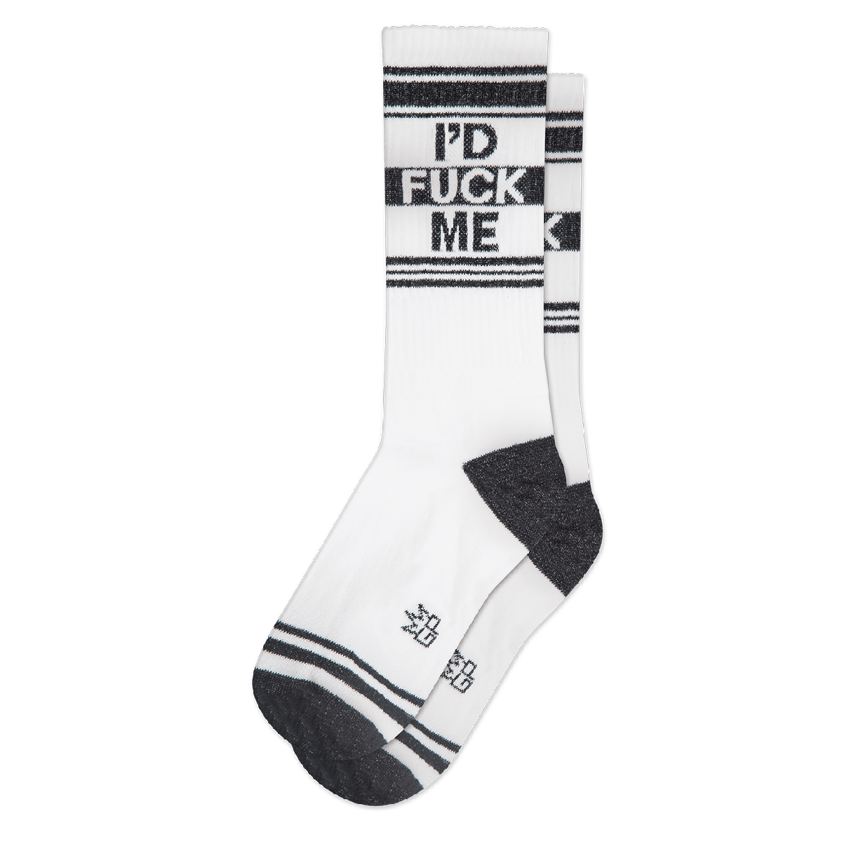 I'd Fuck Me Gym Crew Socks - Rosie Karma