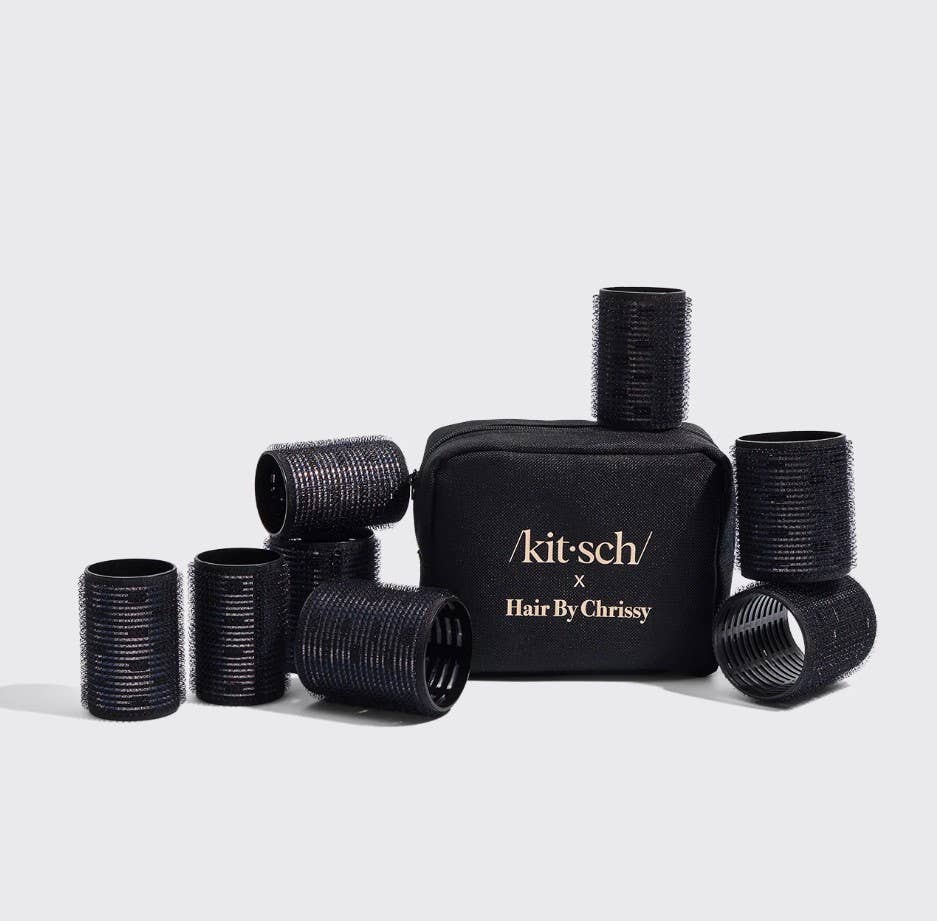 Kitsch x Hair by Chrissy Ceramic Thermal Rollers 8pc Set - Rosie Karma
