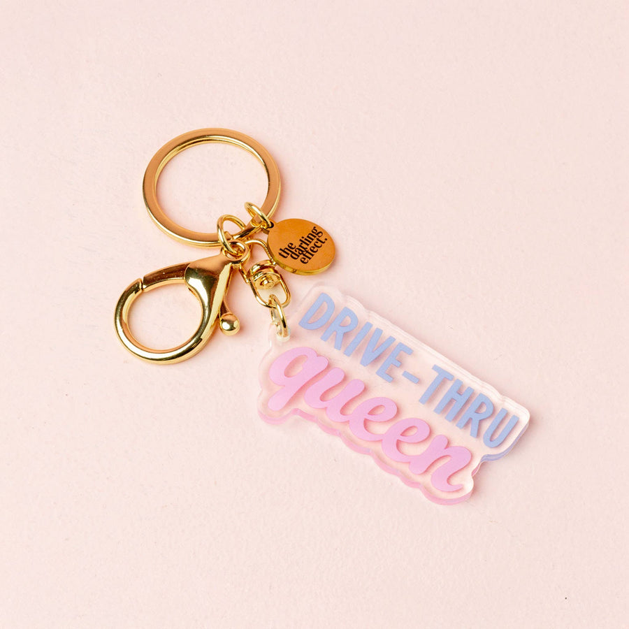 The Darling Effect Acrylic Keychain-Drive Thru Queen