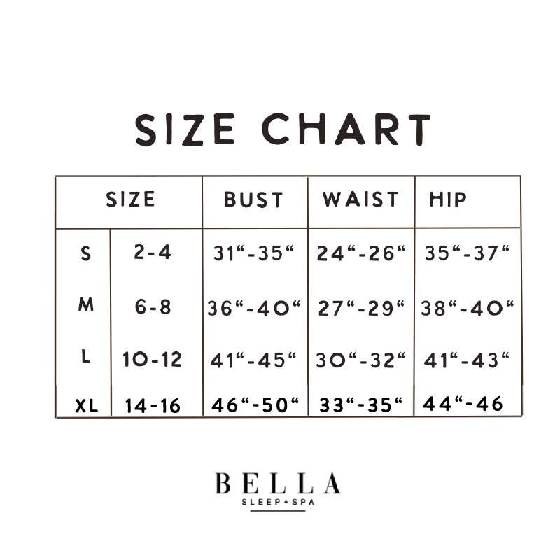Bella Sleep + Spa Full Length PJ Set - Daisy - Rosie Karma