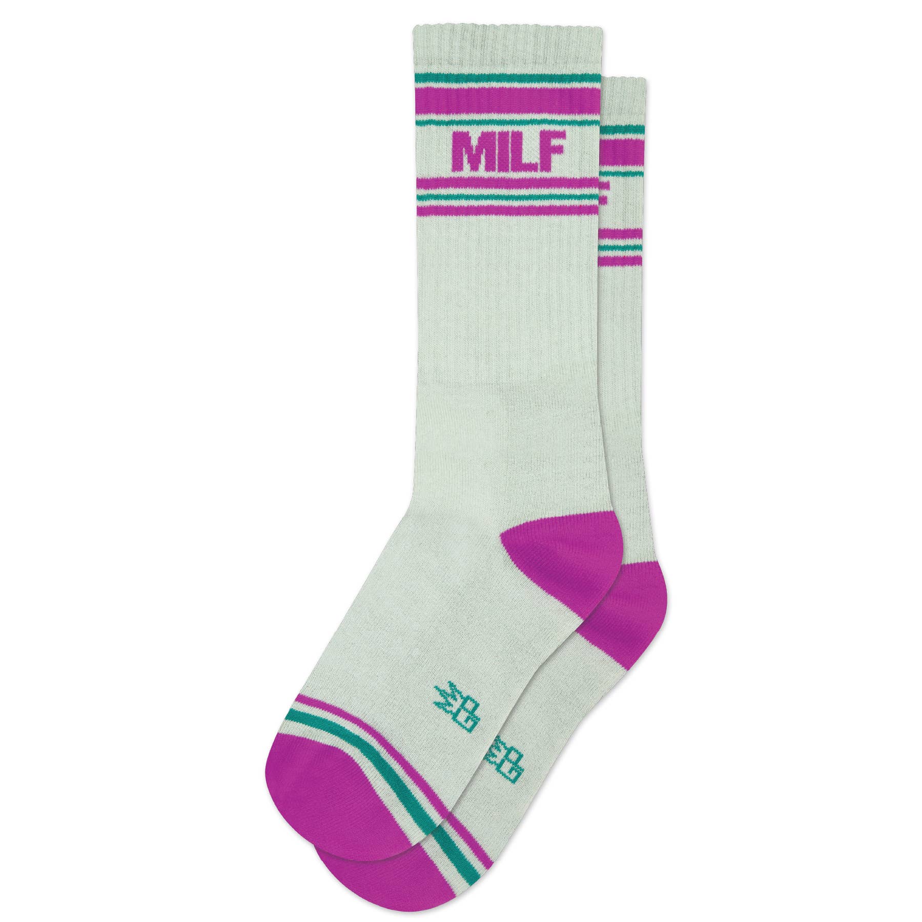 Gumball Poodle MILF Gym Crew Socks - Rosie Karma