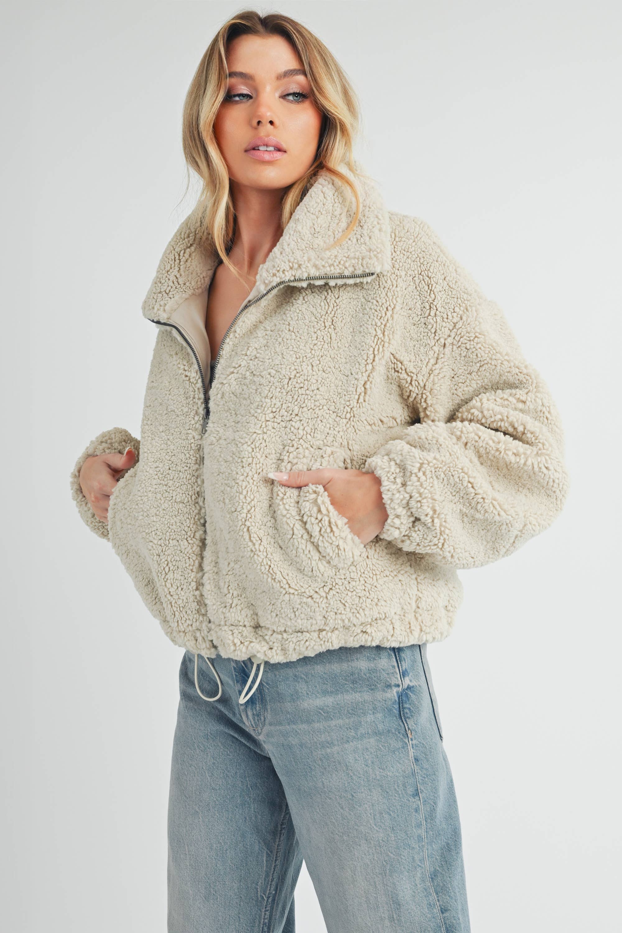 AEMI + CO  Cozy Kaori Jacket - Rosie Karma