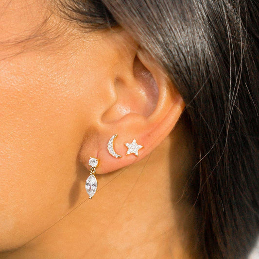18K Gold-Plated Studs