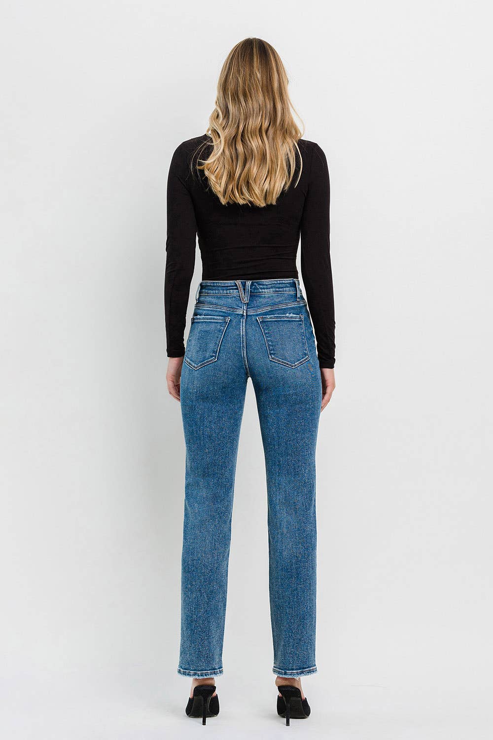 Flying Monkey - High Rise Straight Jeans - Rosie Karma