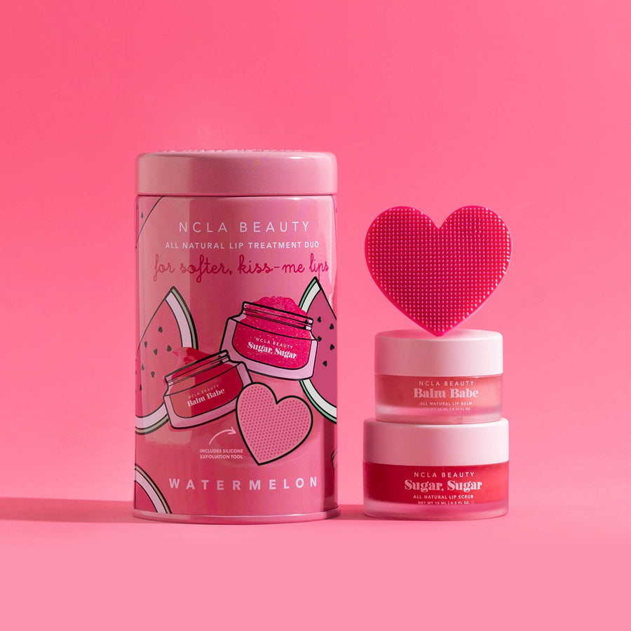 Vegan Lip Scrub Kit - Natural Lip Balm Duo