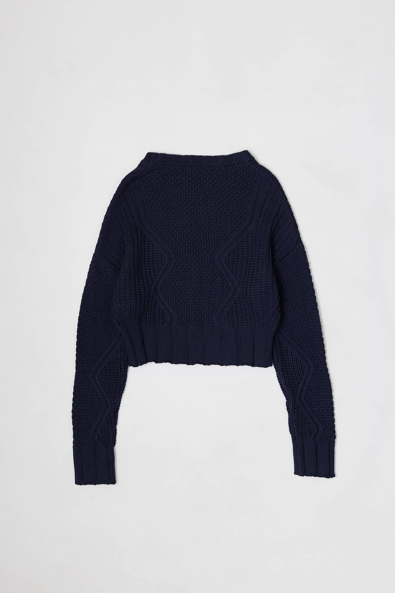 All Row Sadie Sweater | Textured Cropped Sweater - Rosie Karma