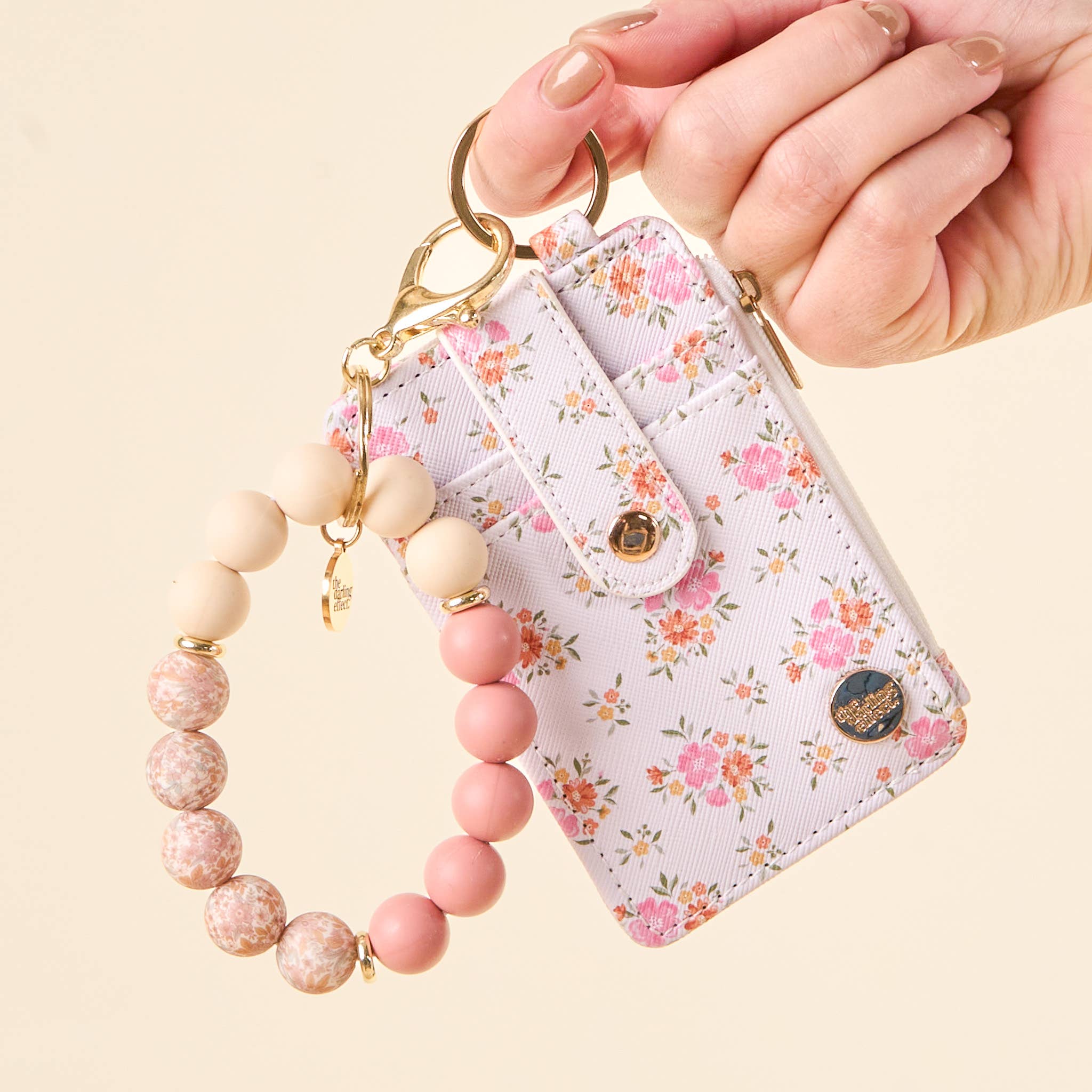 The Darling Effect Keychain Wallet-Endless Daydream Cream