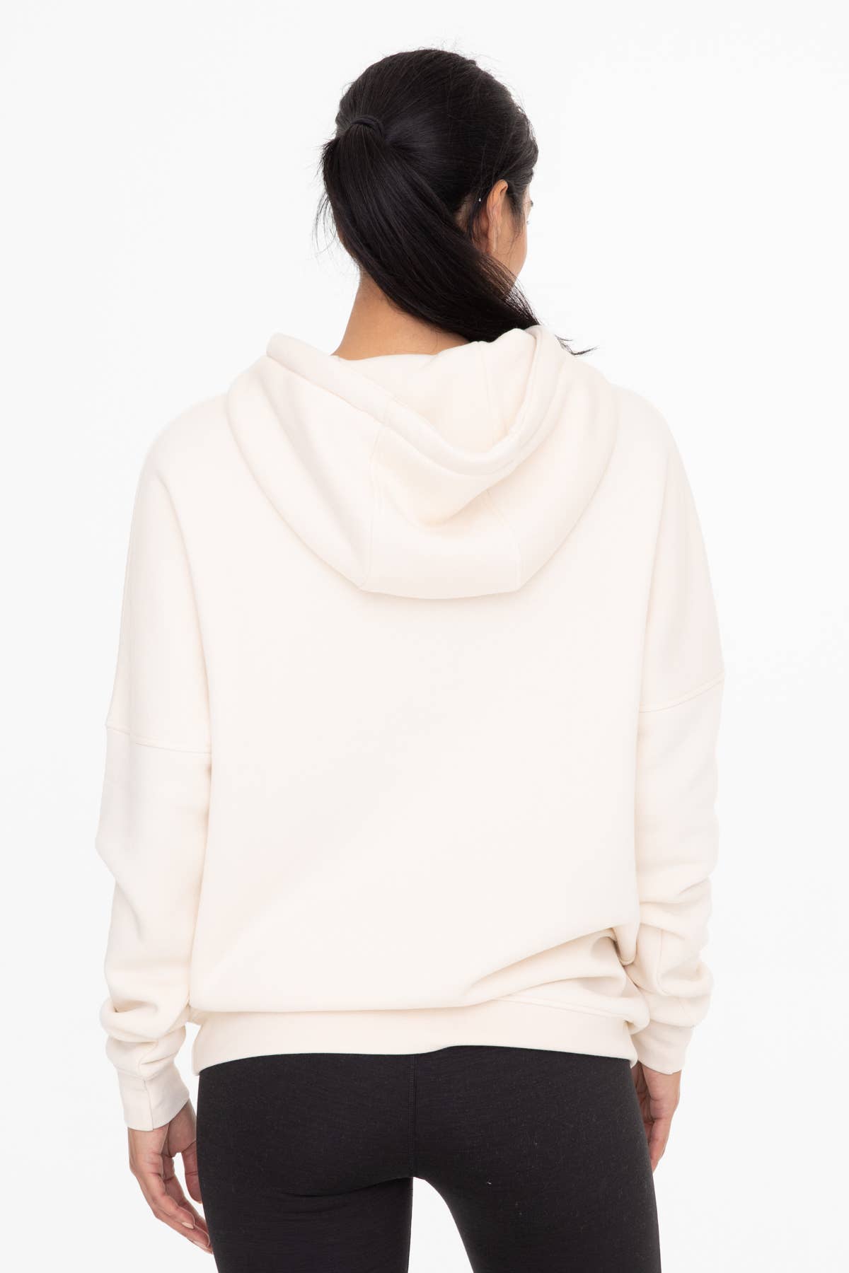 Mono B The Longline Slim Fit Fleece Hoodie - Rosie Karma