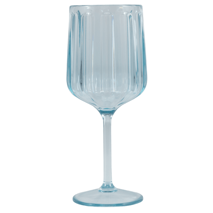 Clear glass wine glass on a transparent background