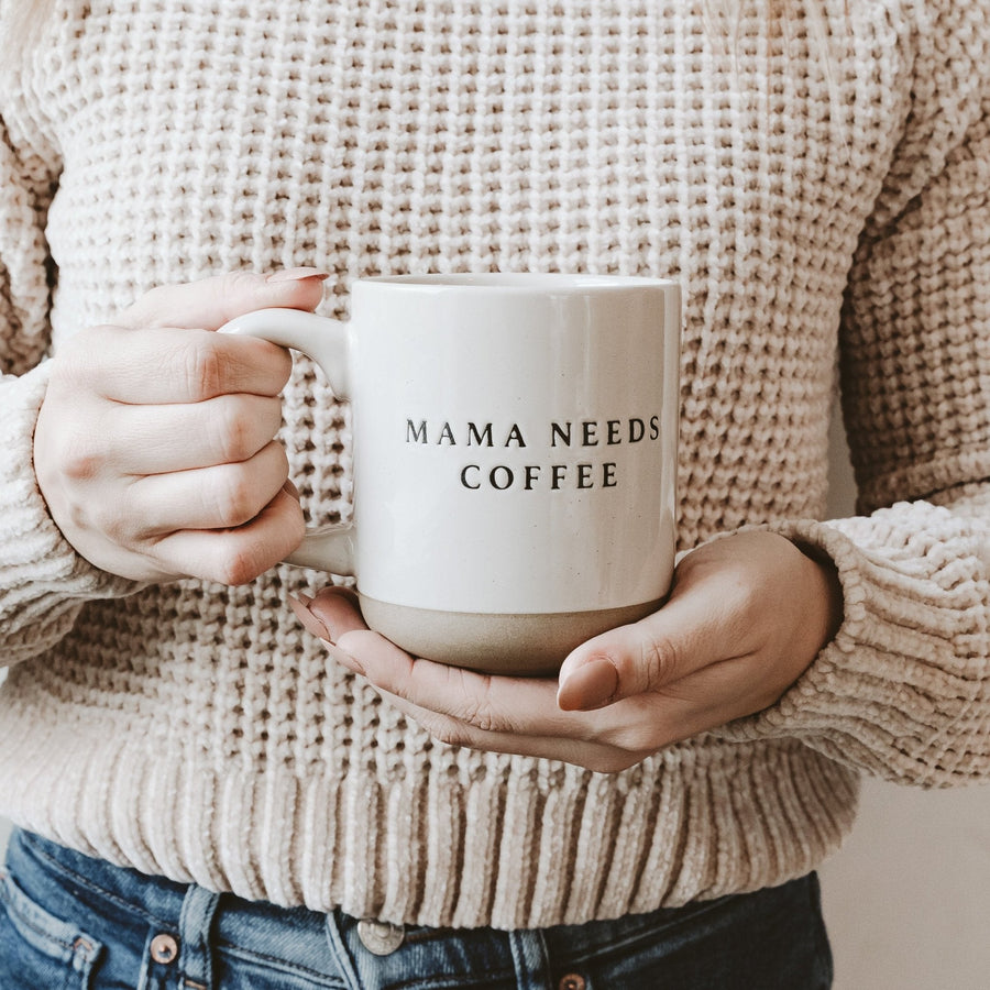 Mug that says mama needs coffee
