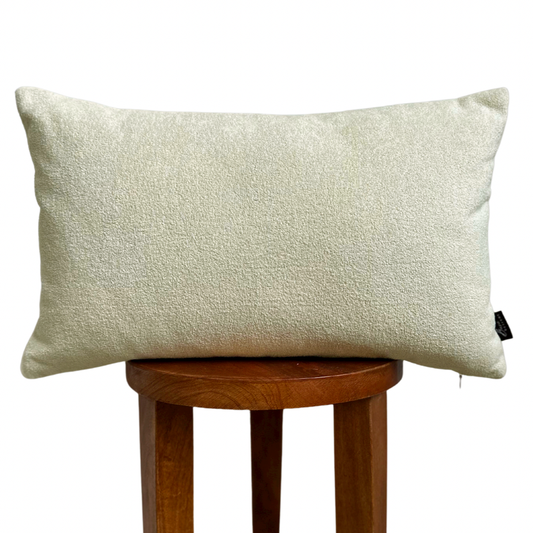 Ultra-Soft Sherpa Lumbar Pillow Cover (12"x20") - Cream - Cozy Winter, Fall & Holiday Decor
