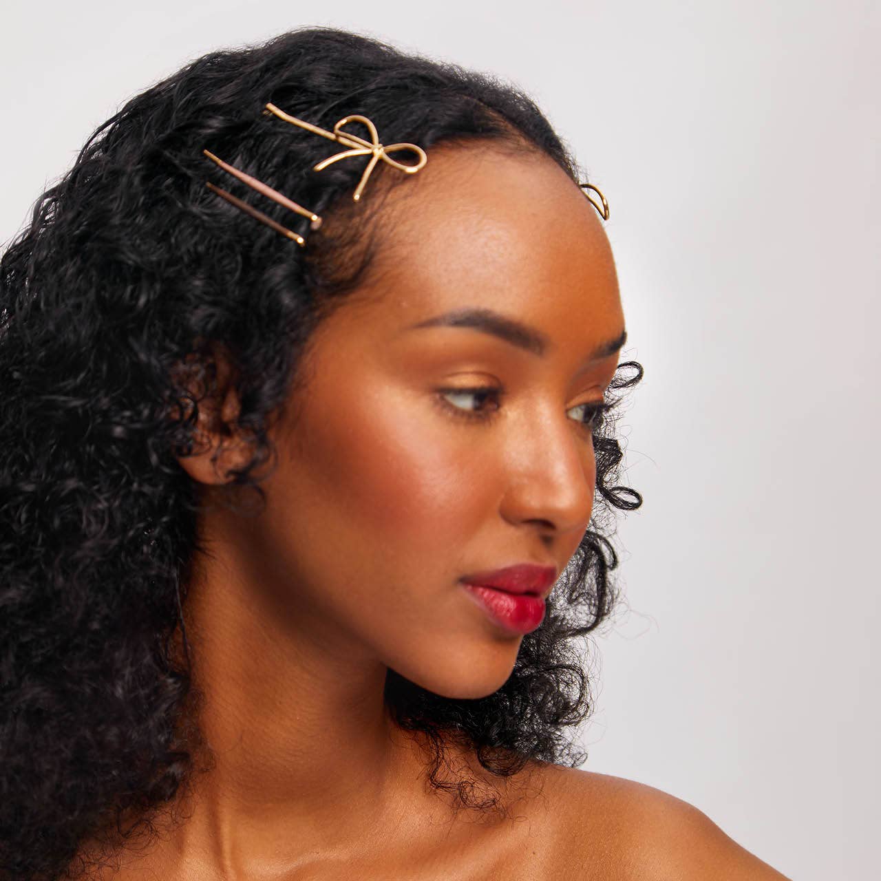 Kitsch Bow Bobby Pins
