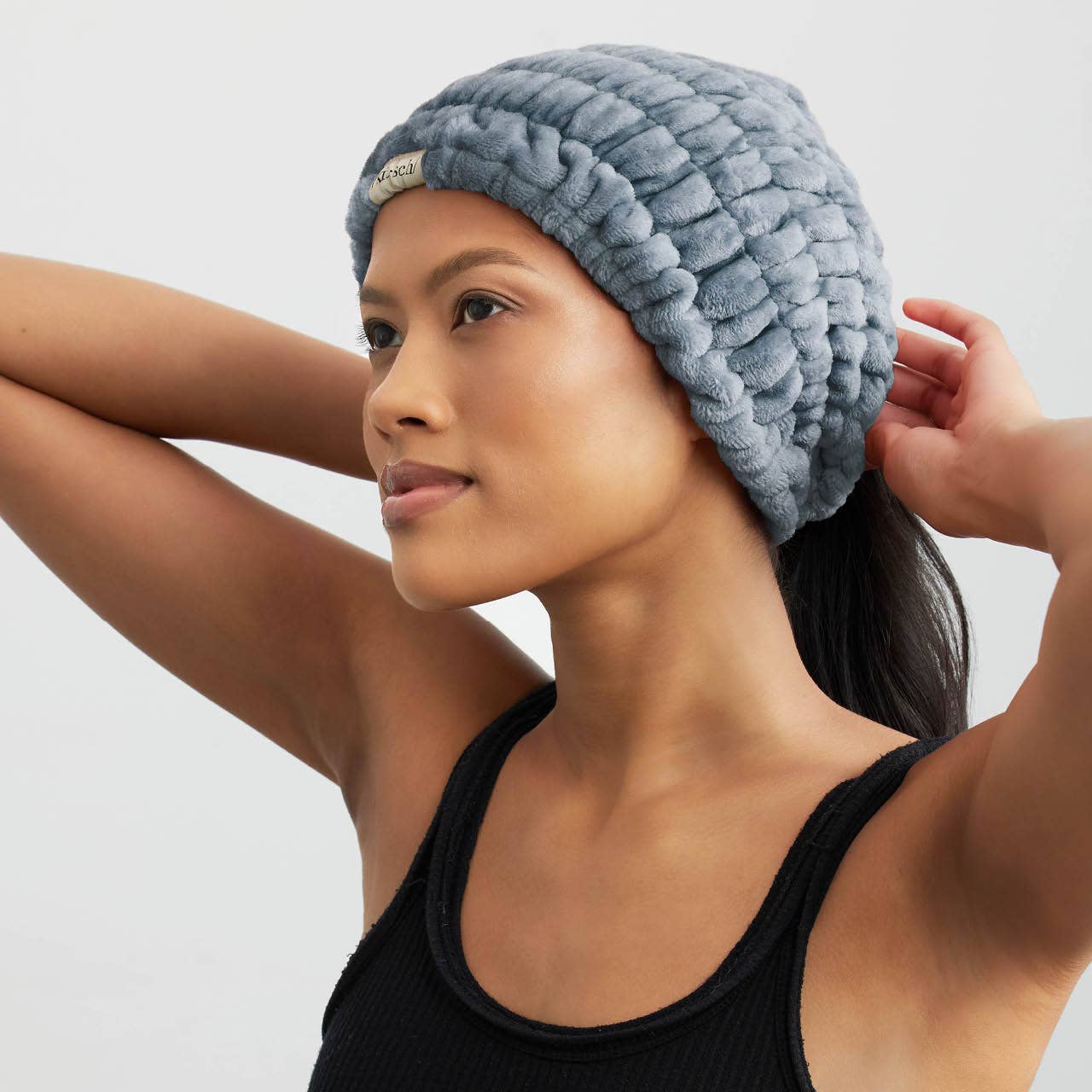 Kitsch Extra Wide Spa Headband Misty Blue