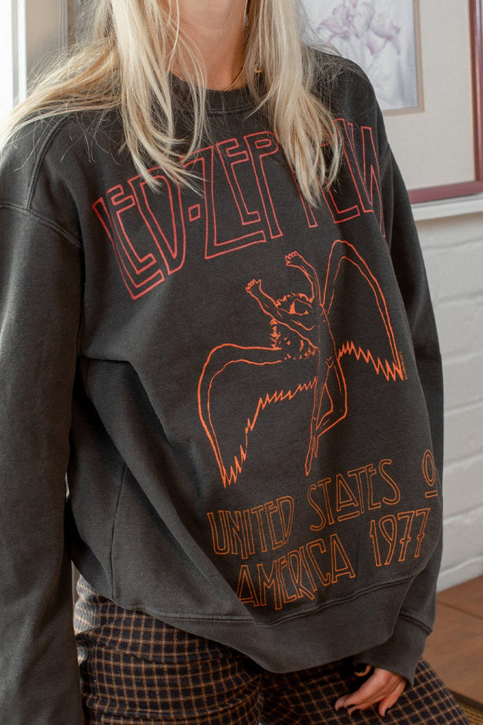 People of Leisure Led Zeppelin USA 1977 Sweatshirt