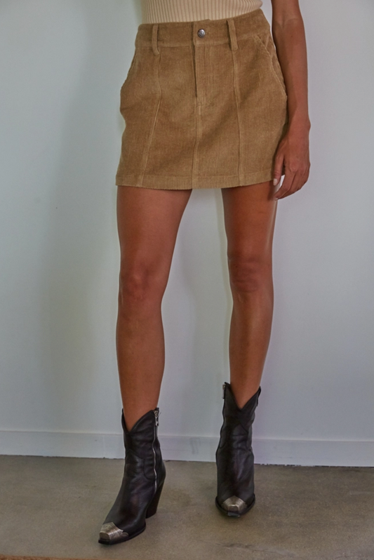 By Together Cotton Corduroy Mini Skirt - Rosie Karma