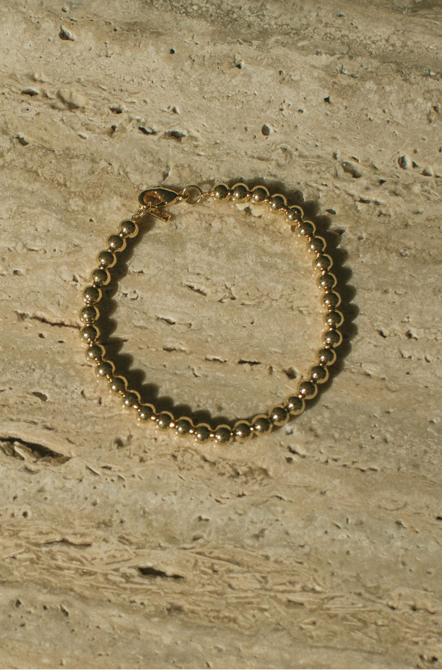 Dotted Gold Bracelet