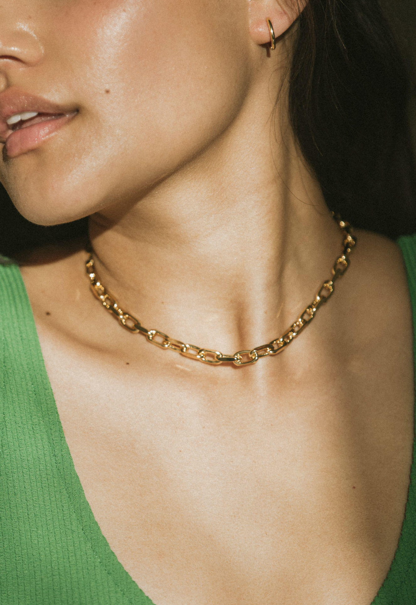 Bold Chain Gold Necklace