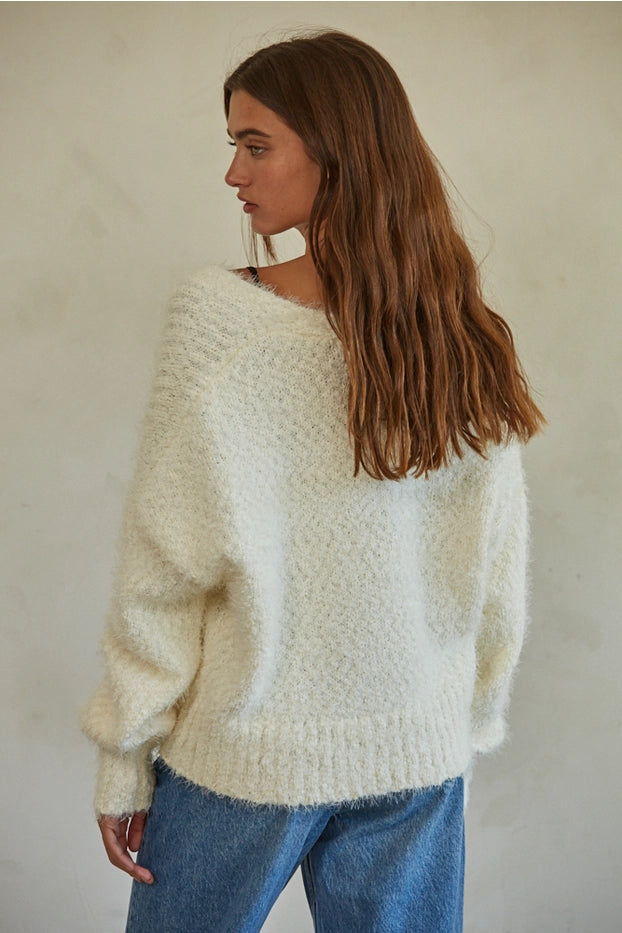 By Together Knit Sweater Button Down Cardigan - Rosie Karma