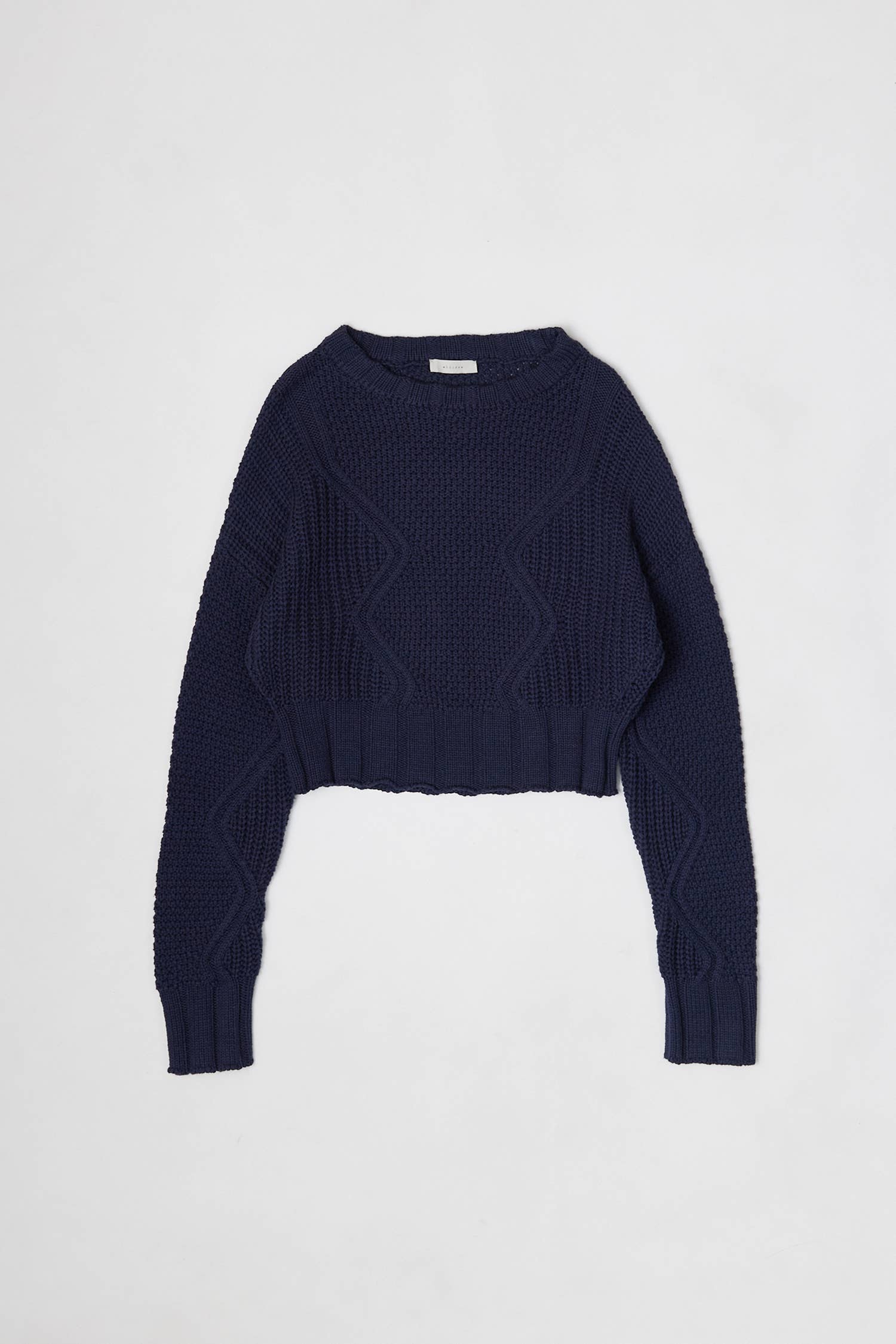 All Row Sadie Sweater | Textured Cropped Sweater - Rosie Karma