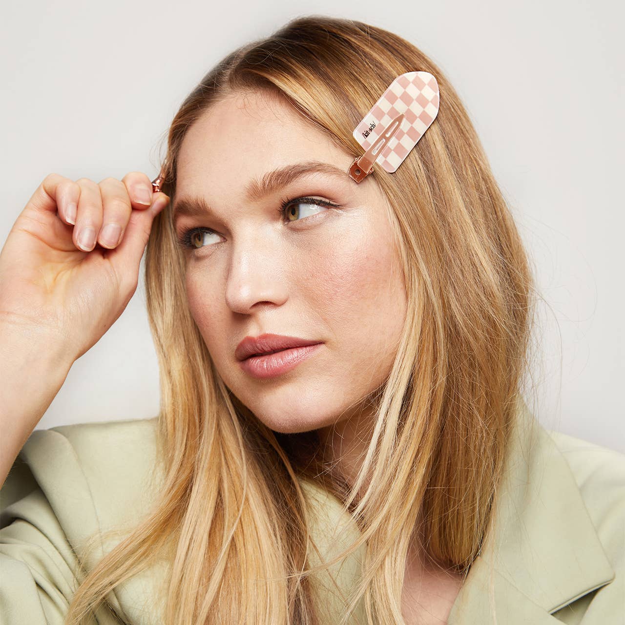 Kitsch Recycled Plastic XL Creaseless Clips 2pc Set -Terracotta - Rosie Karma