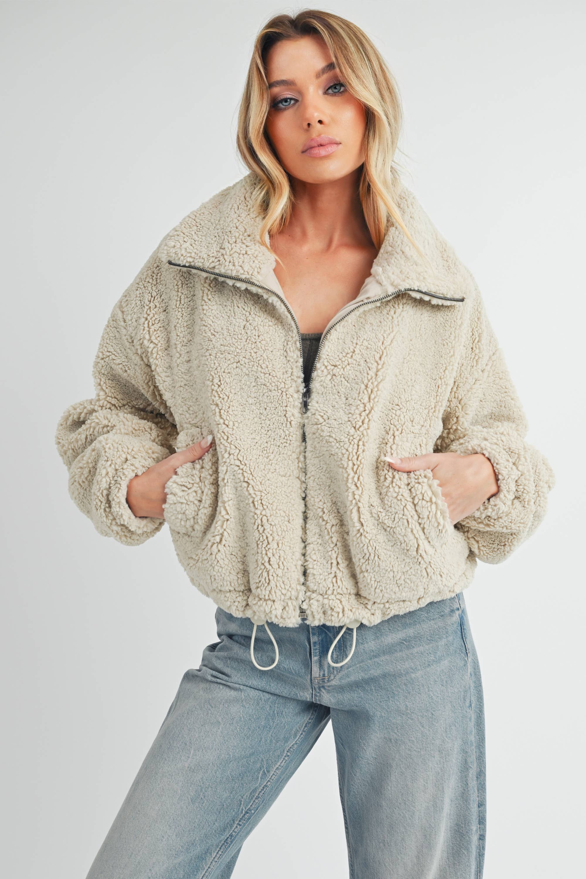 AEMI + CO  Cozy Kaori Jacket - Rosie Karma