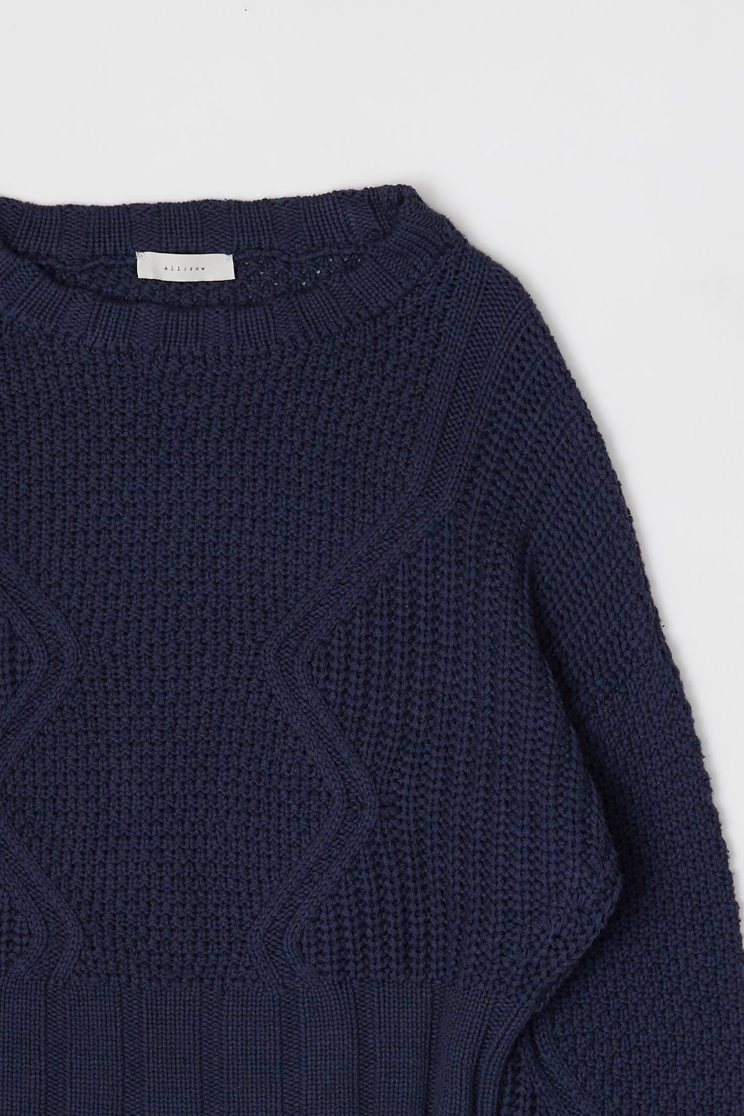 All Row Sadie Sweater | Textured Cropped Sweater - Rosie Karma