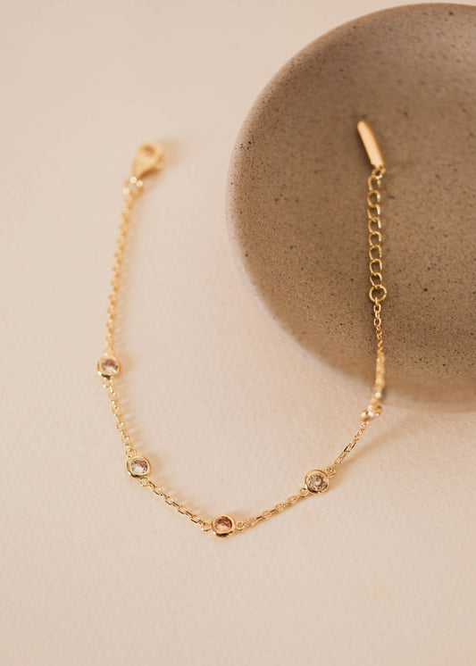 Gold Champagne Bracelet