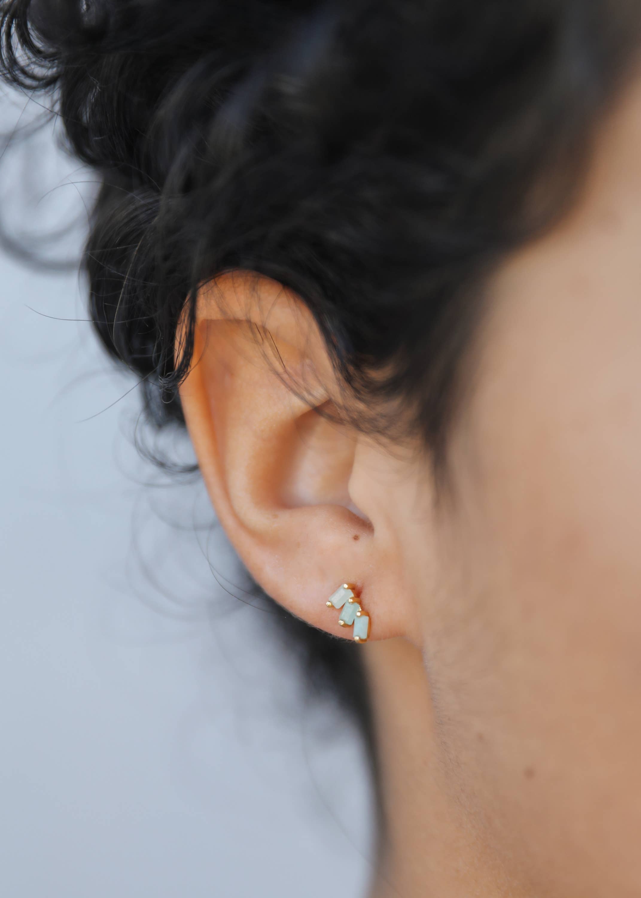 18K Gold-Plated Amazonite Jewelry