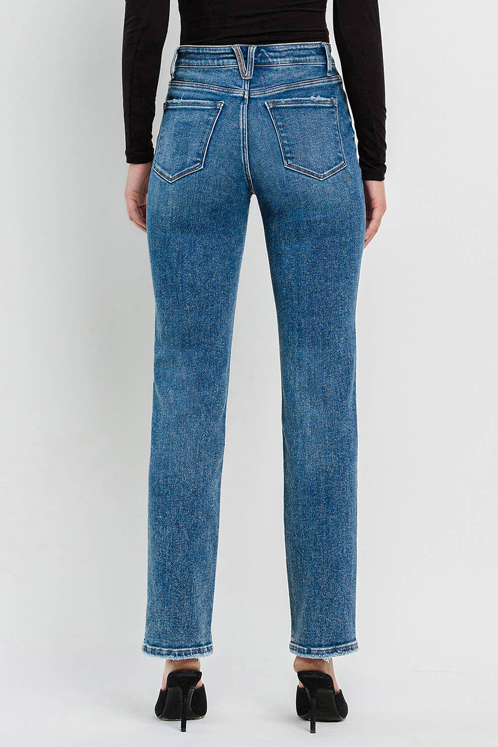 Flying Monkey - High Rise Straight Jeans - Rosie Karma