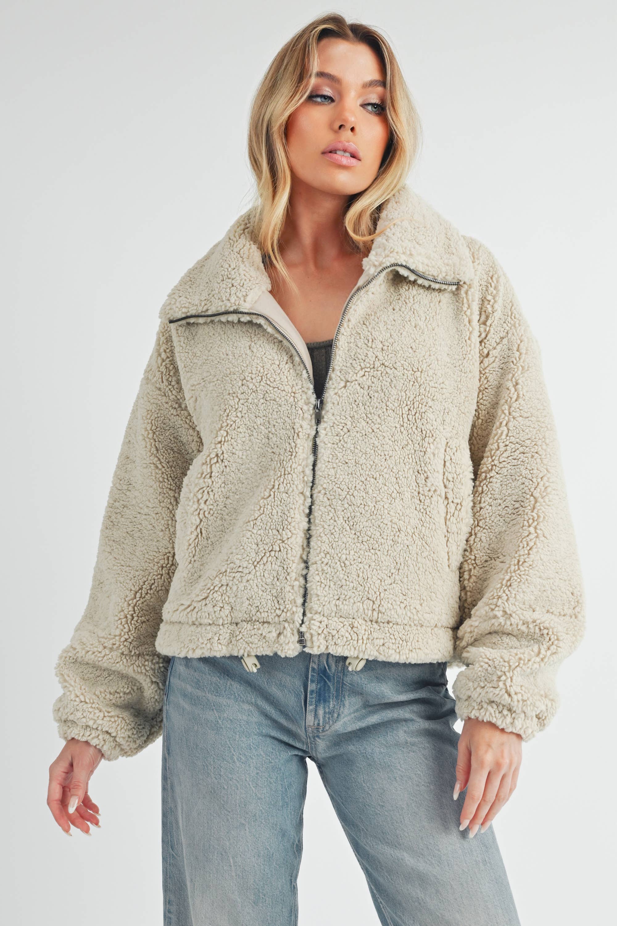 AEMI + CO  Cozy Kaori Jacket - Rosie Karma