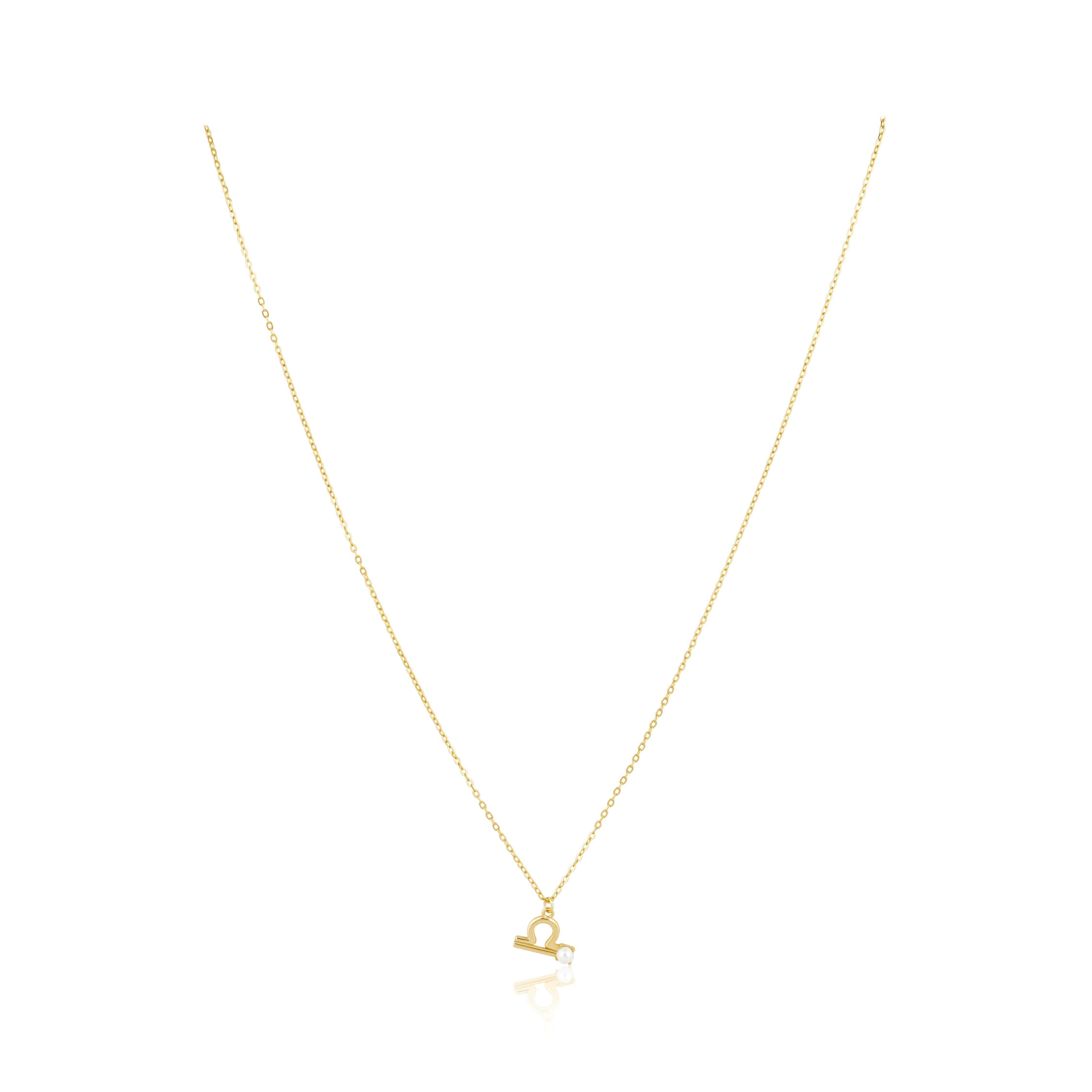 Zodiac Pearl Necklace