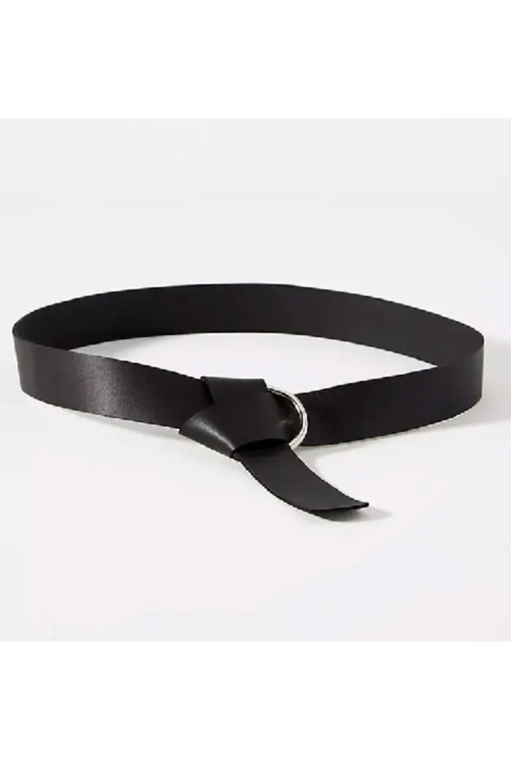 Black belt on a white background