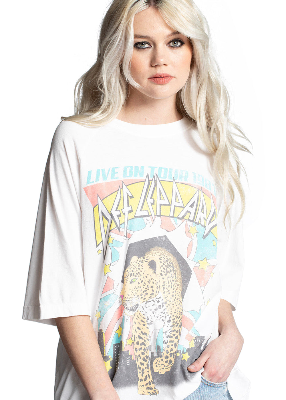 Recycled Karma Def Leppard "Hysteria" Tour Tee